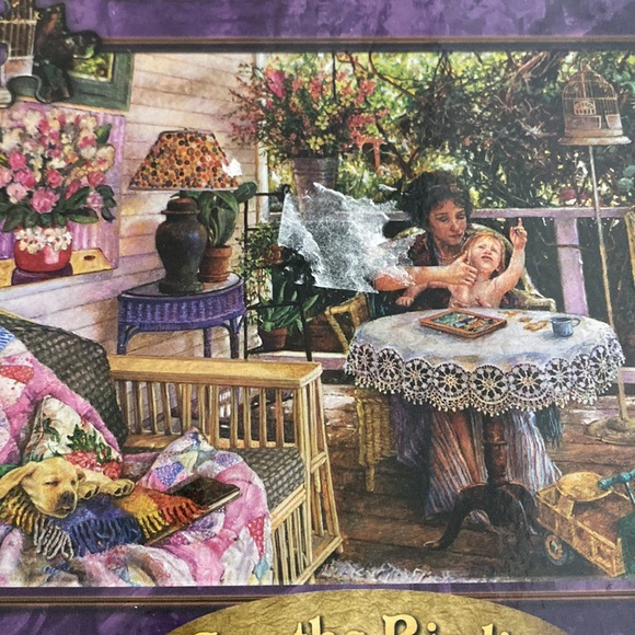 The art of Susan Brabeau 1000 pieces jigsaw puzzle finished at 20’ by 27’ - Picture 3 of 9